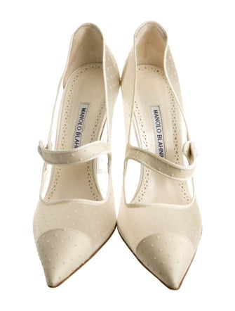 Manolo Blahnik Mesh Pumps