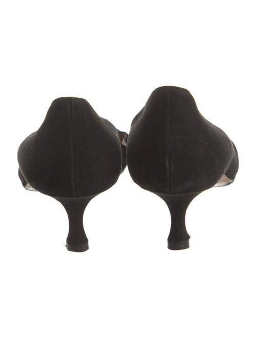 Manolo Blahnik Suede Pumps