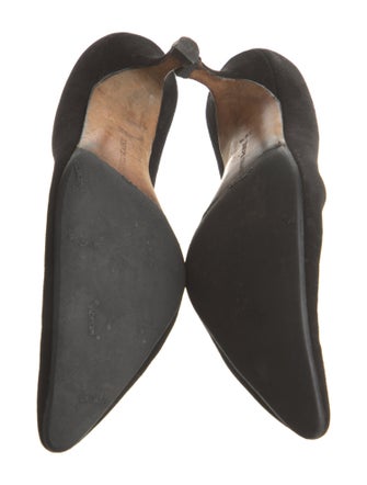 Manolo Blahnik Suede Pumps