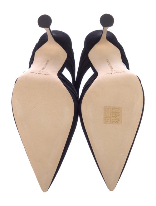 Manolo Blahnik Suede Mules