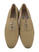 Manolo Blahnik Canvas Oxfords