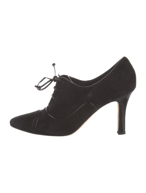 Manolo Blahnik Suede Pumps