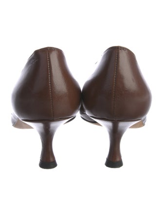 Manolo Blahnik Leather Pumps