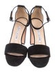 Manolo Blahnik Suede Sandals