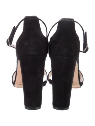 Manolo Blahnik Suede Sandals
