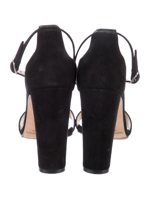 Manolo Blahnik Suede Sandals