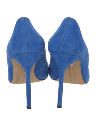 Manolo Blahnik Suede Pumps