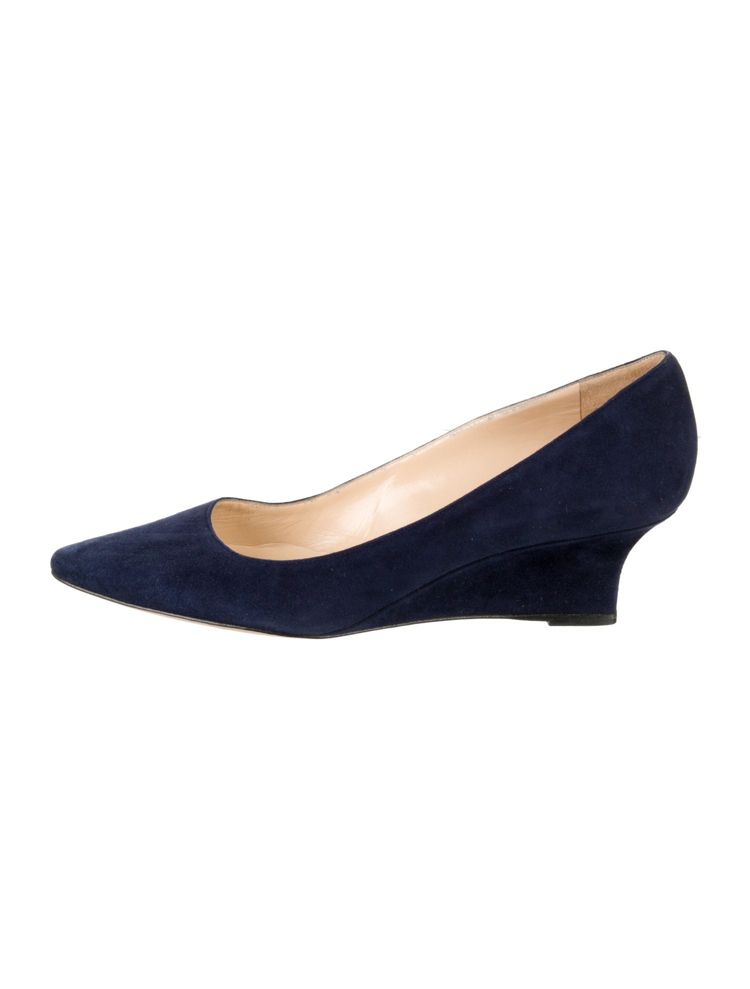 Manolo Blahnik Suede Pumps