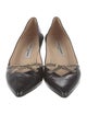 Manolo Blahnik Leather Pumps