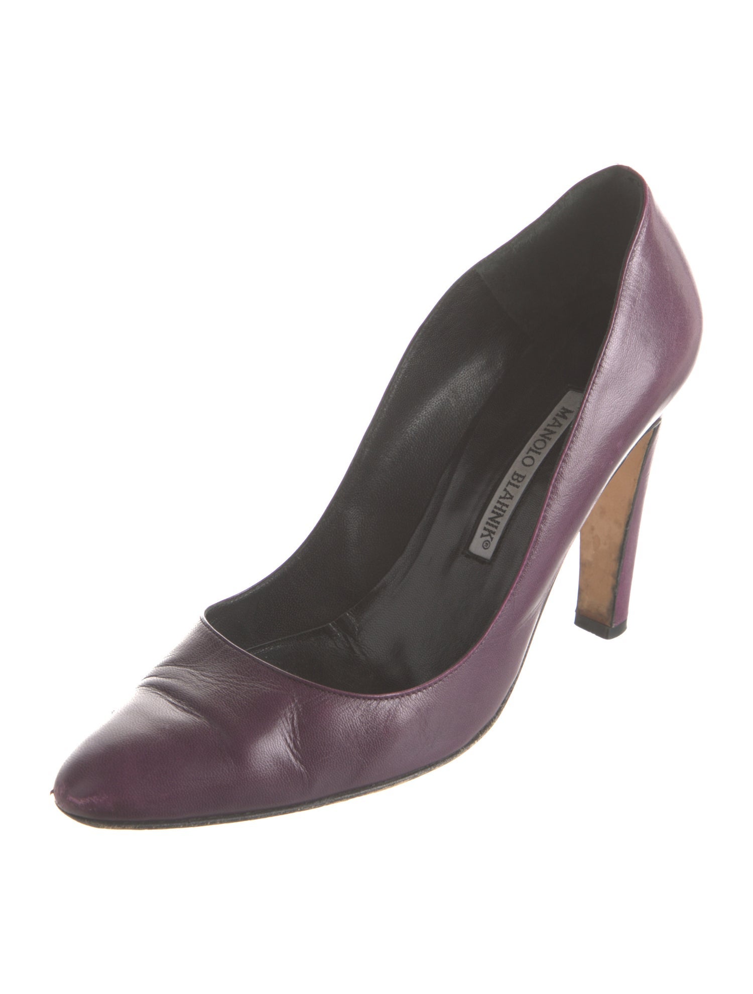 Manolo Blahnik Leather Pumps