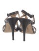 Manolo Blahnik Alligator Slingback Sandals