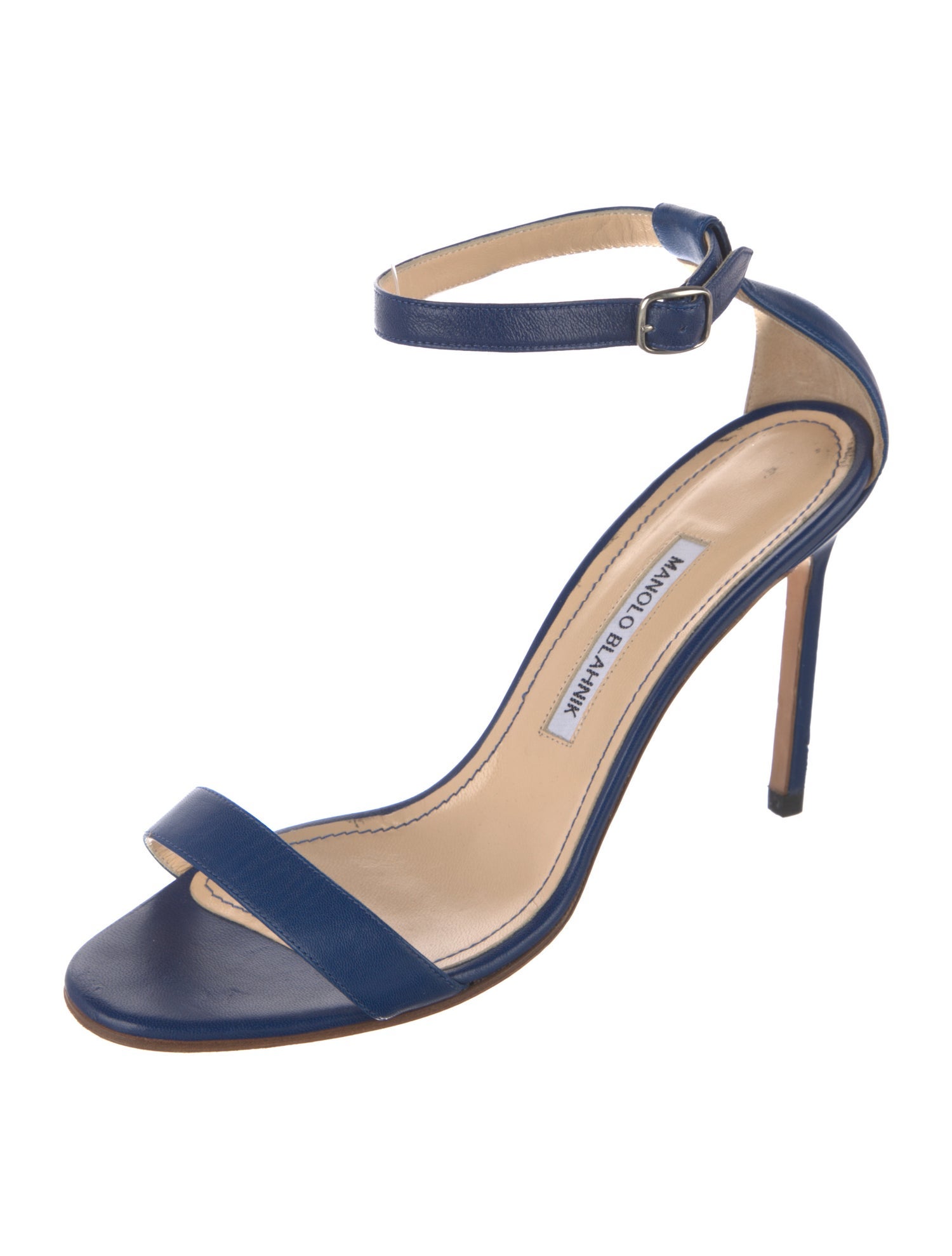 Manolo Blahnik Leather Sandals