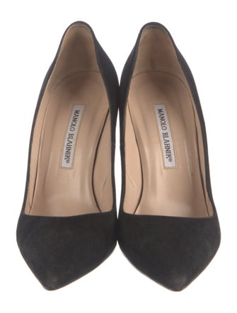 Manolo Blahnik Suede Pumps