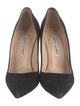 Manolo Blahnik Suede Pumps
