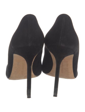 Manolo Blahnik Suede Pumps