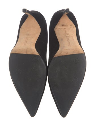 Manolo Blahnik Suede Pumps