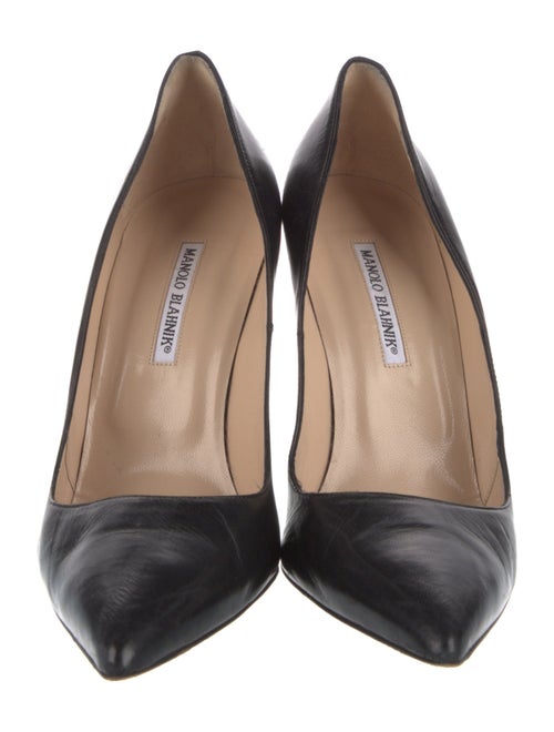 Manolo Blahnik Leather Pumps