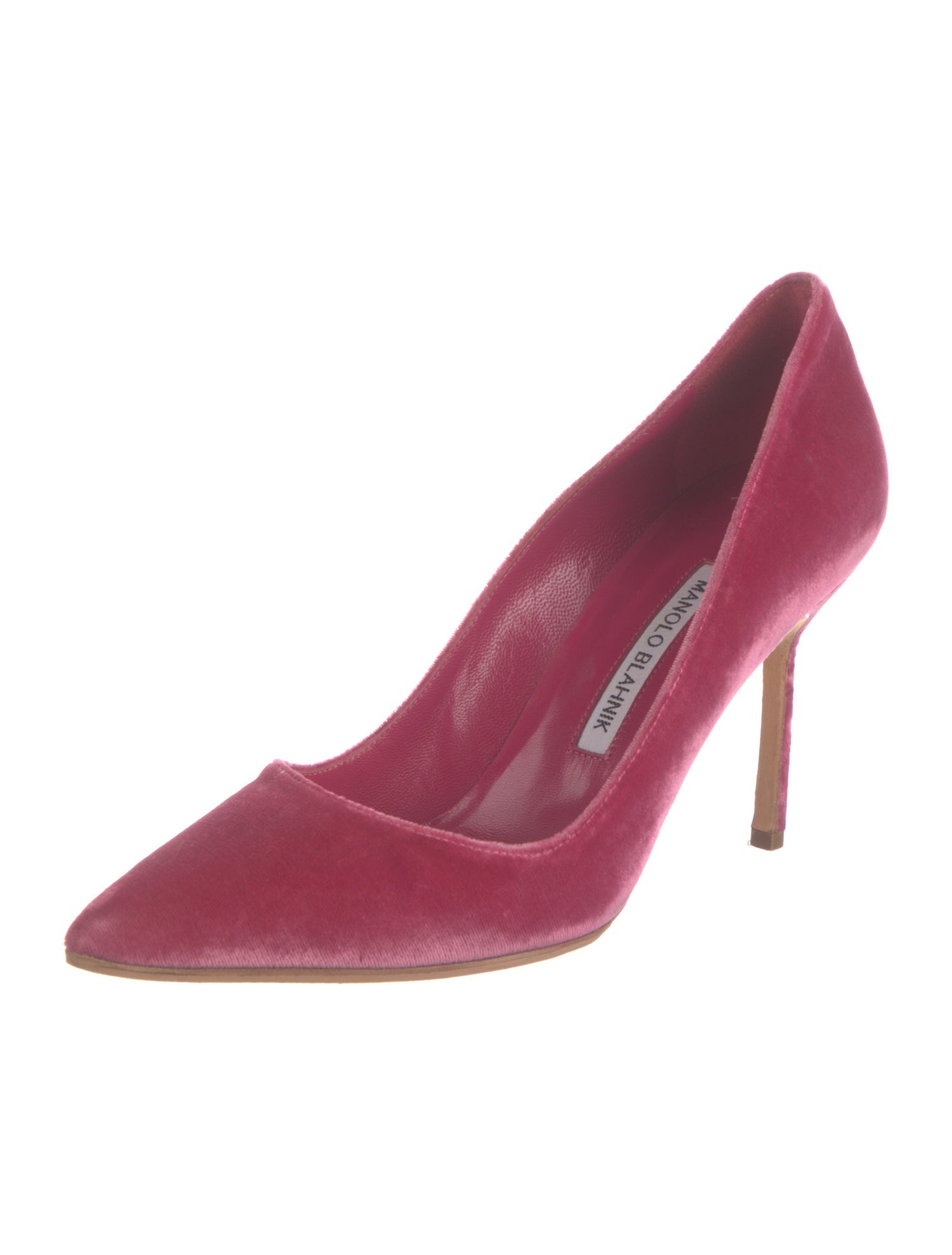 Manolo Blahnik Velvet Pumps