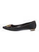 Manolo Blahnik Satin Flats