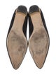 Manolo Blahnik Satin Flats
