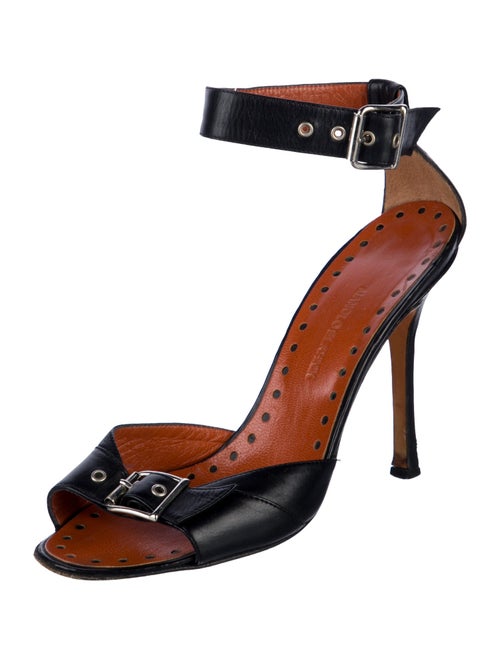 Manolo Blahnik Leather Sandals