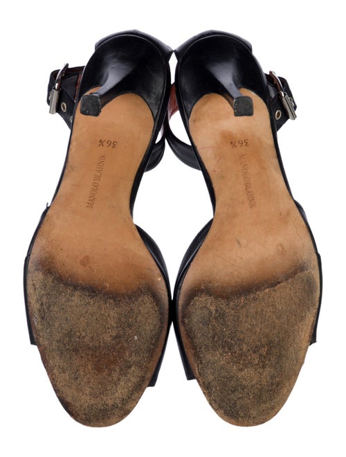 Manolo Blahnik Leather Sandals