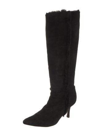 Manolo Blahnik Suede Boots