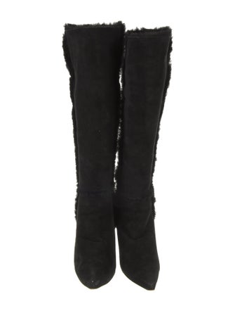 Manolo Blahnik Suede Boots