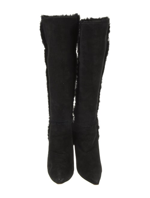 Manolo Blahnik Suede Boots