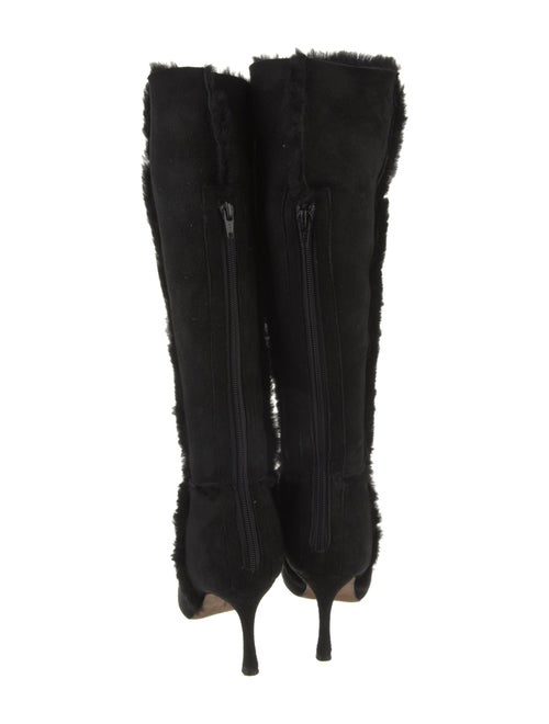 Manolo Blahnik Suede Boots
