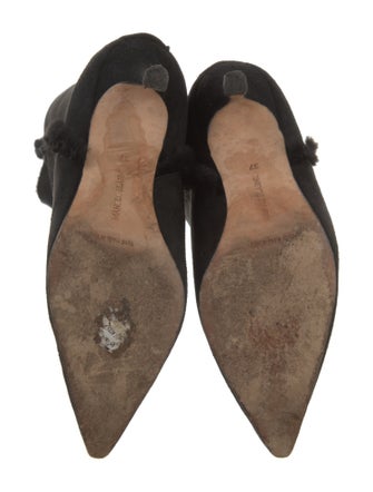 Manolo Blahnik Suede Boots