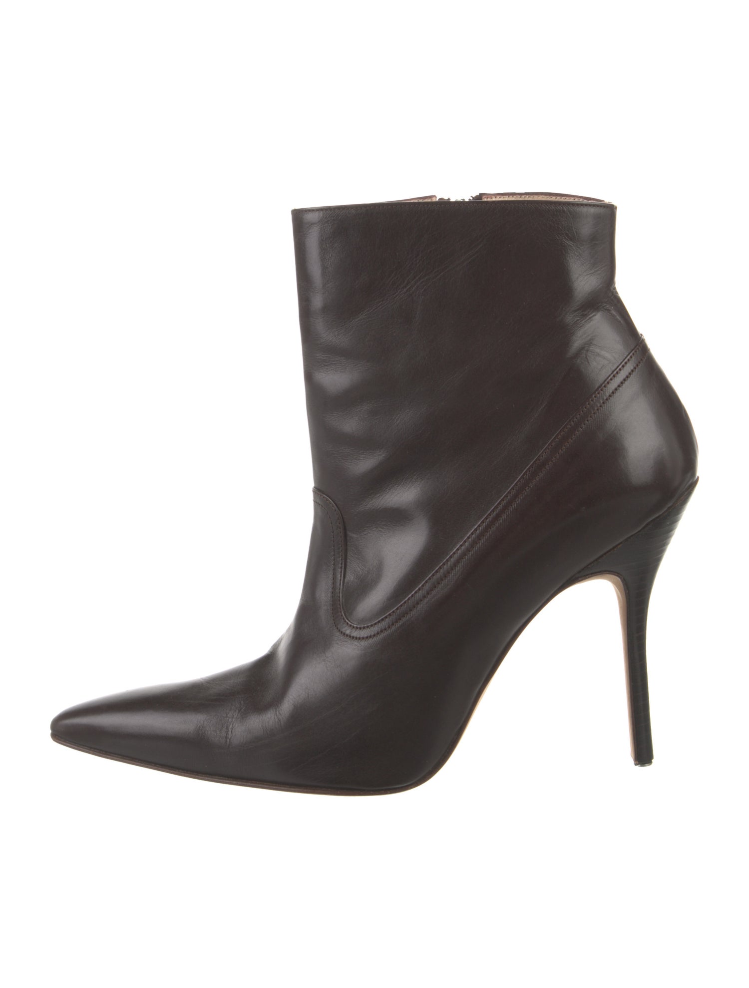Manolo Blahnik Leather Boots