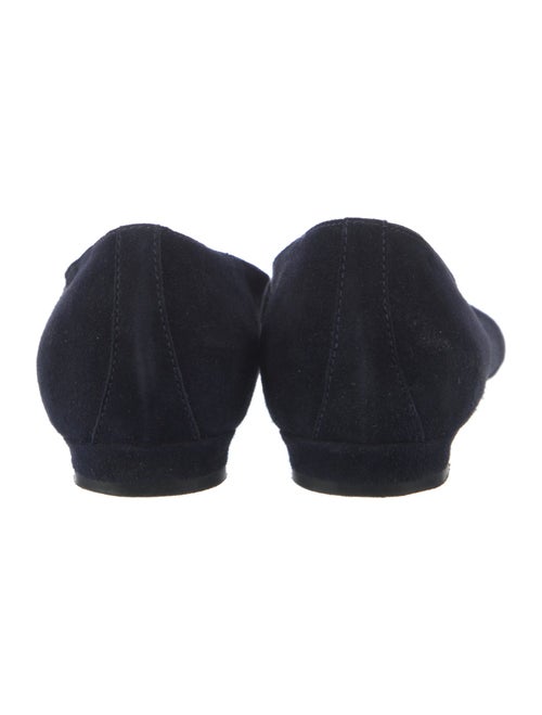 Manolo Blahnik Suede Flats