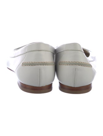 Manolo Blahnik Leather Loafers