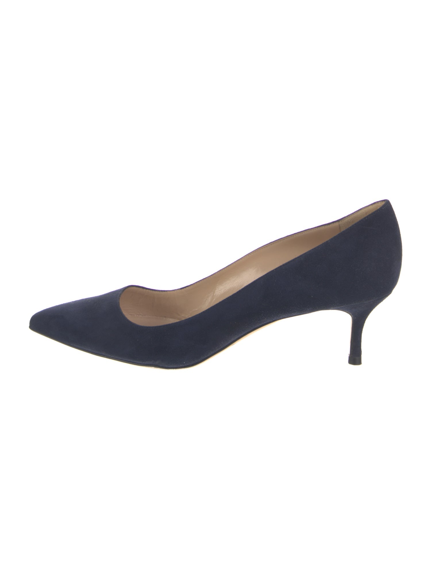 Manolo Blahnik Suede Pumps