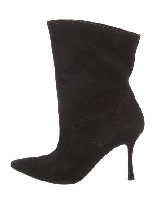 Manolo Blahnik Suede Boots