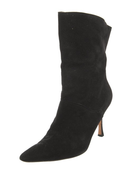 Manolo Blahnik Suede Boots