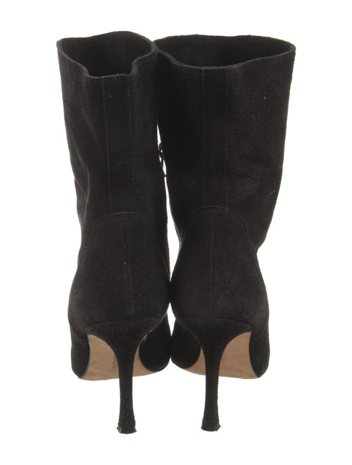 Manolo Blahnik Suede Boots