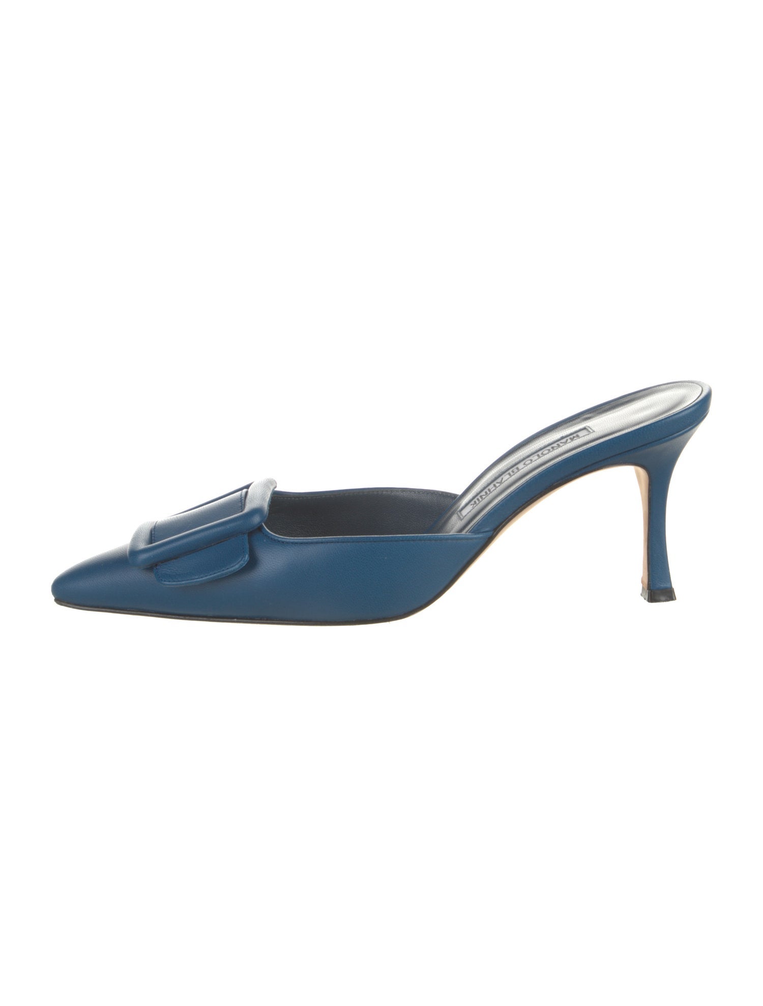 Manolo Blahnik Suede Mules