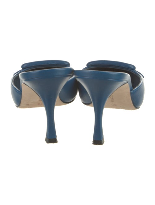 Manolo Blahnik Suede Mules