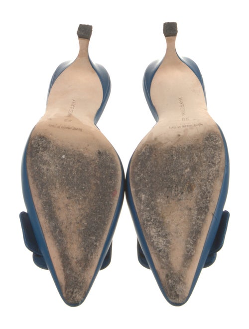 Manolo Blahnik Suede Mules