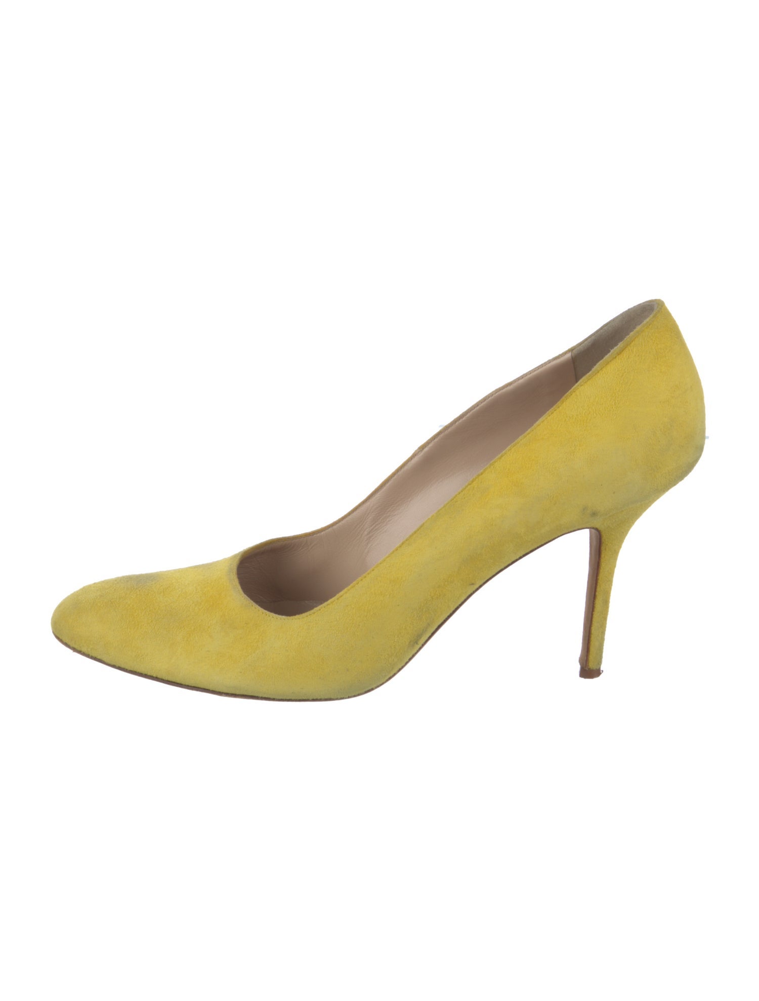 Manolo Blahnik Suede Pumps