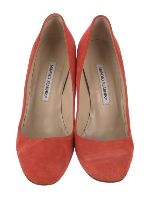 Manolo Blahnik Suede Pumps