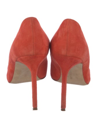 Manolo Blahnik Suede Pumps