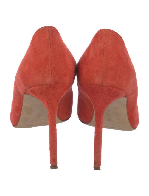 Manolo Blahnik Suede Pumps