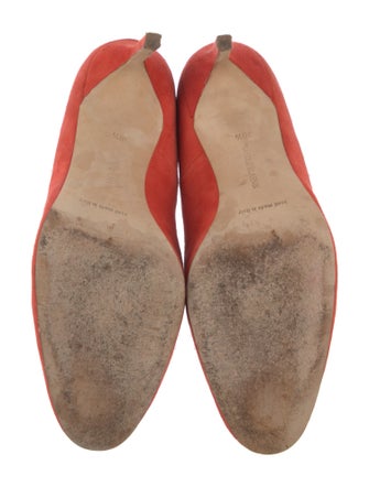 Manolo Blahnik Suede Pumps