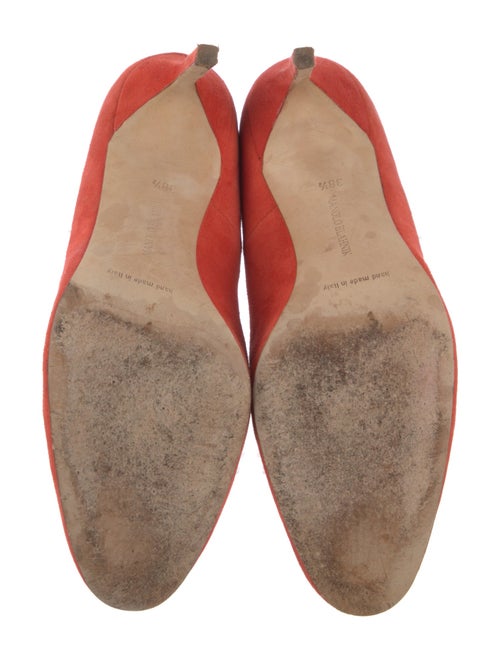 Manolo Blahnik Suede Pumps