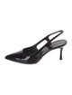 Manolo Blahnik Patent Leather Slingback Pumps