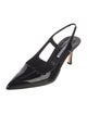 Manolo Blahnik Patent Leather Slingback Pumps