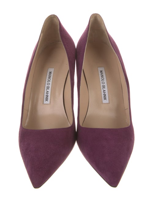 Manolo Blahnik Suede Pumps